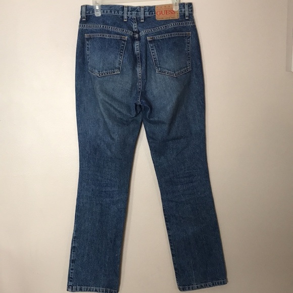 Vintage Guess high waisted bootcut denim jeans ladies size 29 - Picture 2 of 12